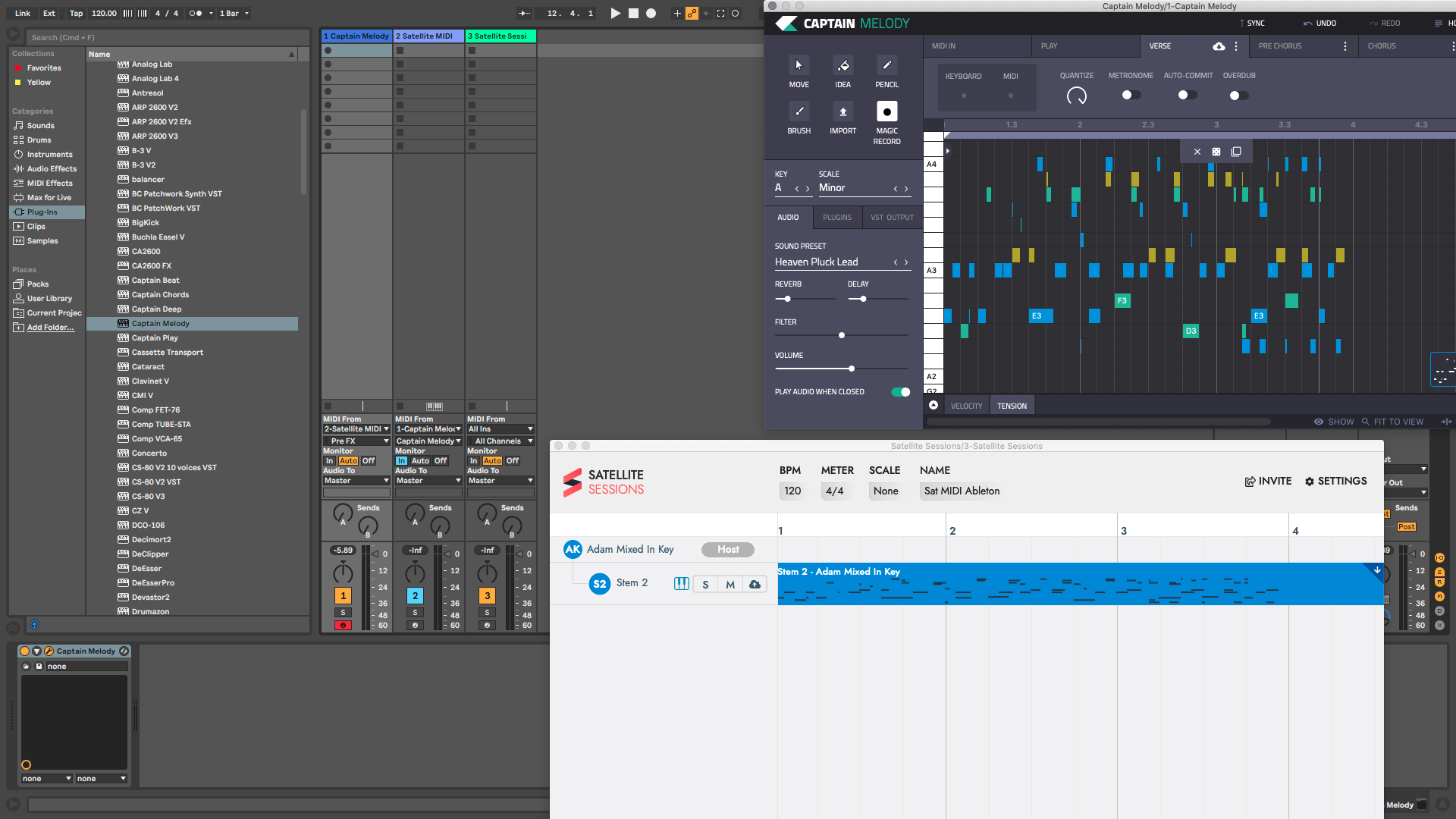 Как открыть midi файл в ableton