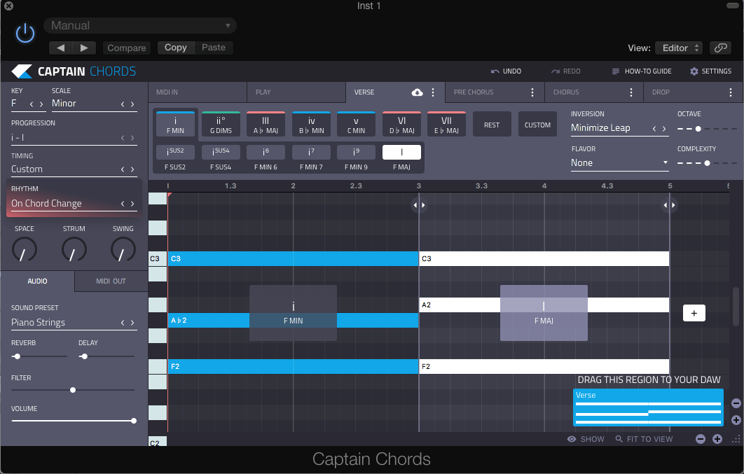 Hip Hop Chord Progression Chart