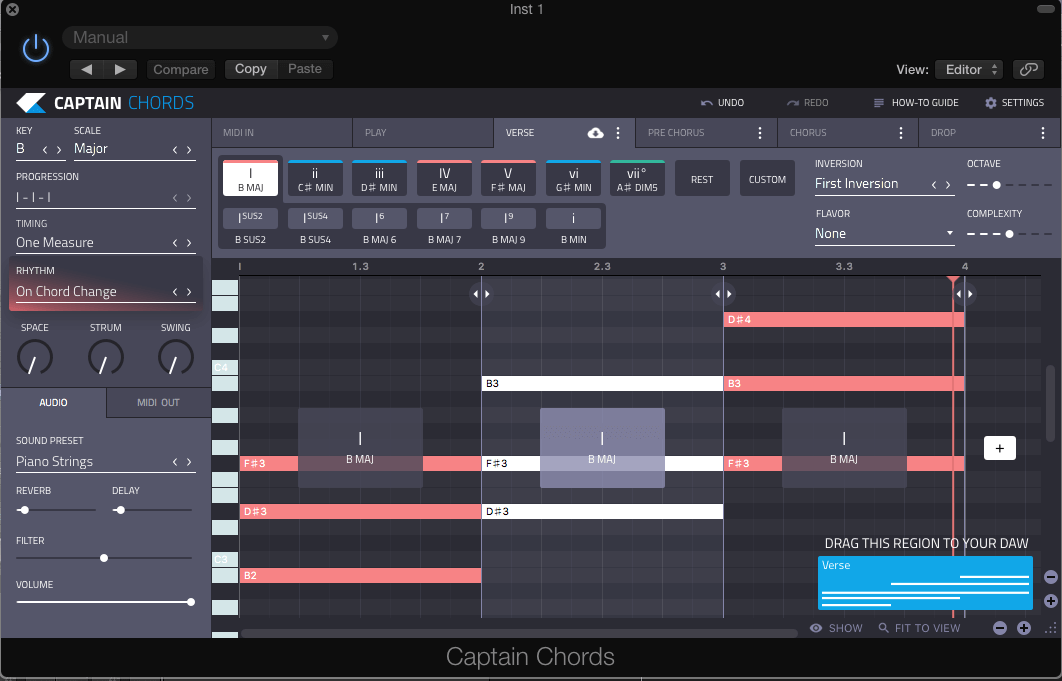 musical modulation from b flat major to g minor