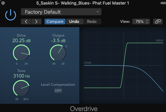 stock plugin in logic that is like tonal balance control