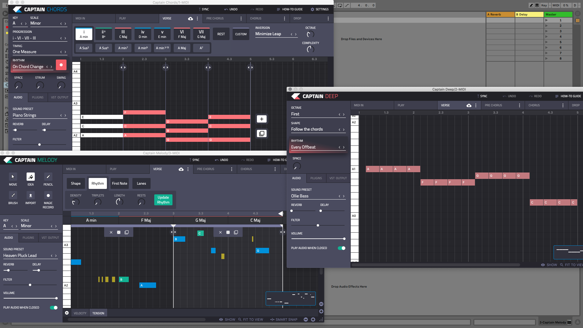 CP5 Captain Chords Melody and Captain Deep