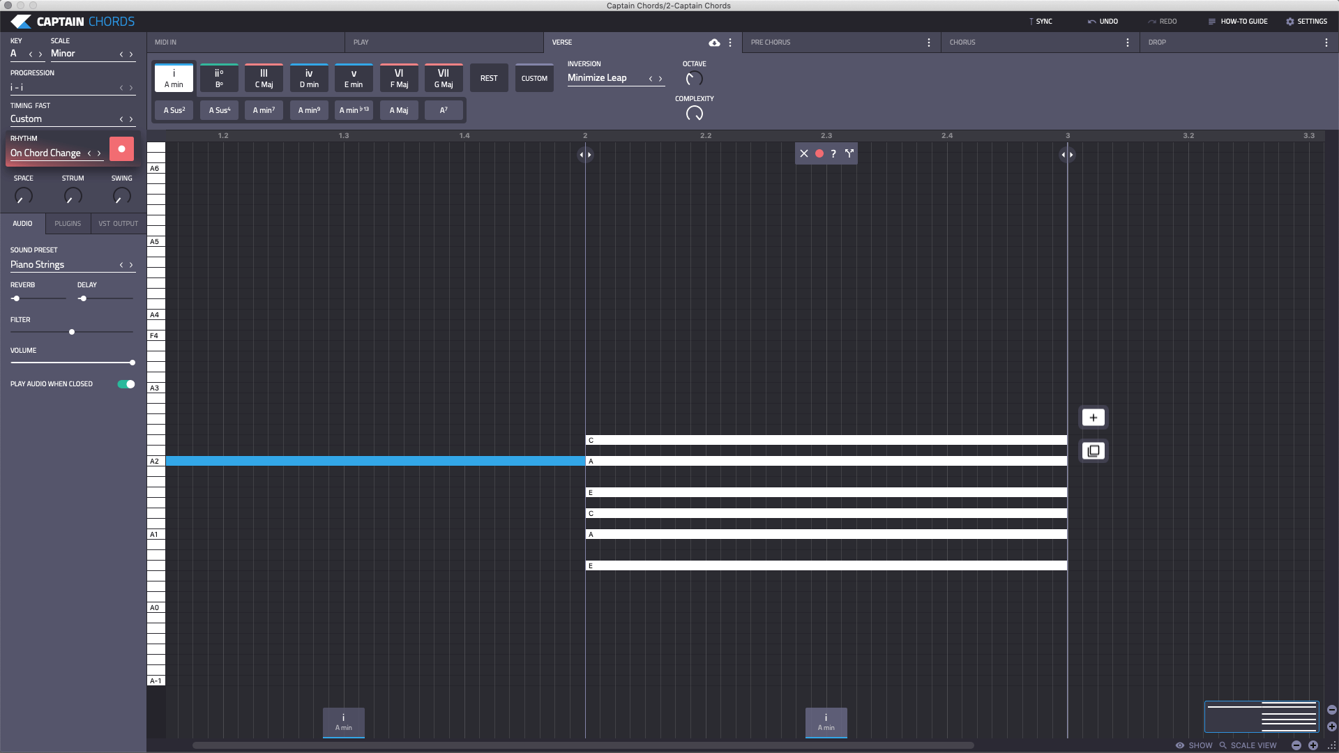 CP5 Chord complexity example