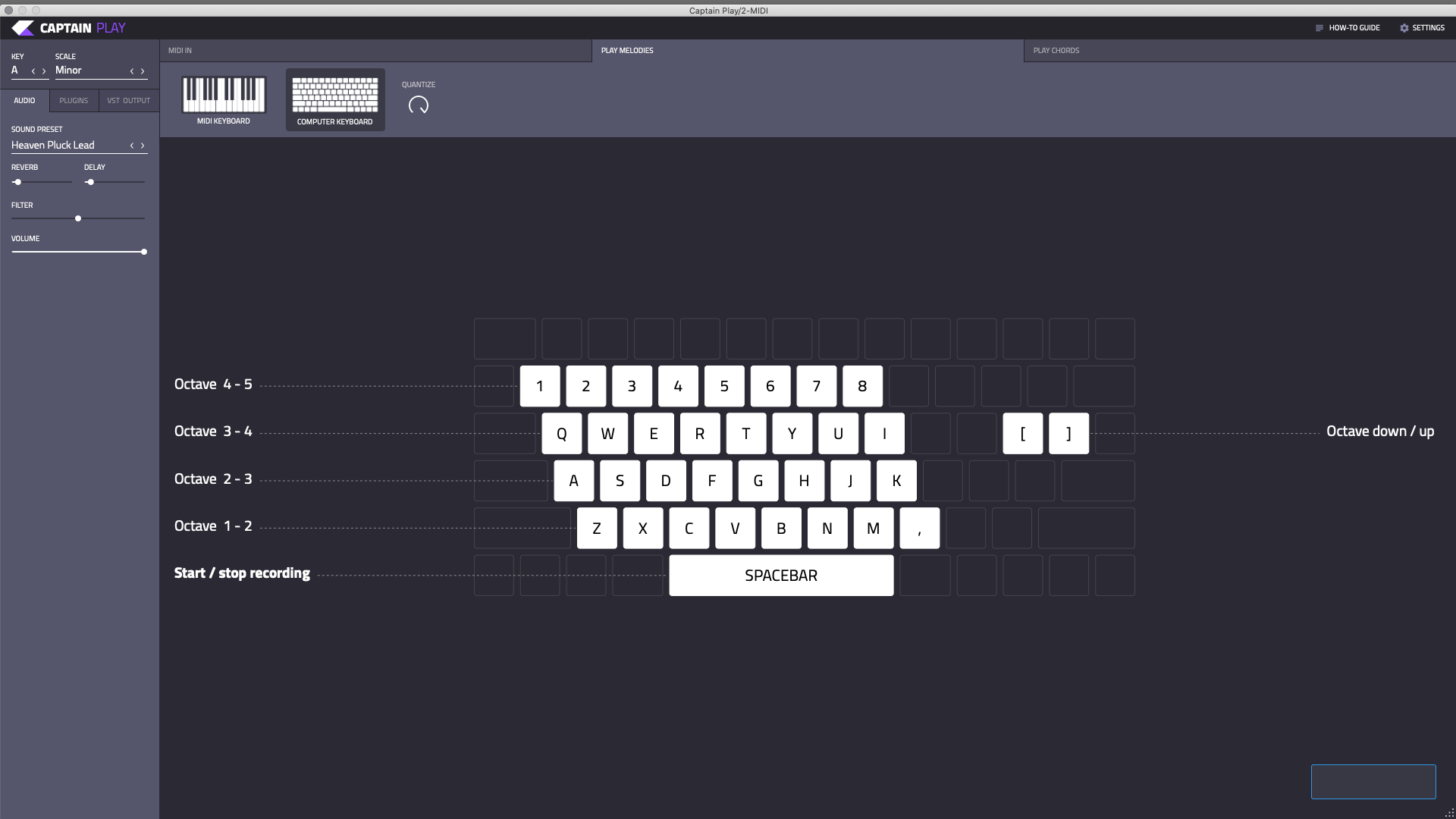 CP5 Play Melodies Computer keyboard