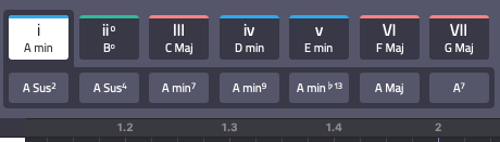 CP5 Chord palette