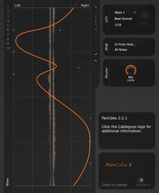 PanCake by Cableguys - Plugins (VST, AU)