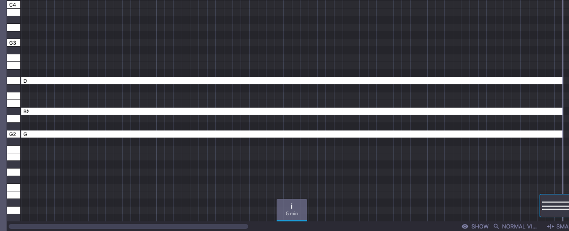 g minor triad