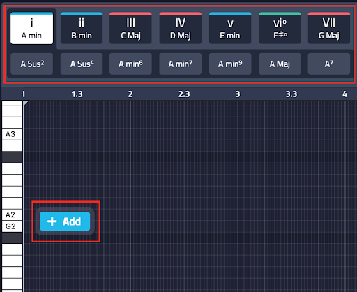 Captain Chords Epic Add Chords