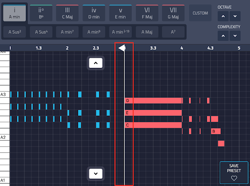 Captain Chords Epic workspaces