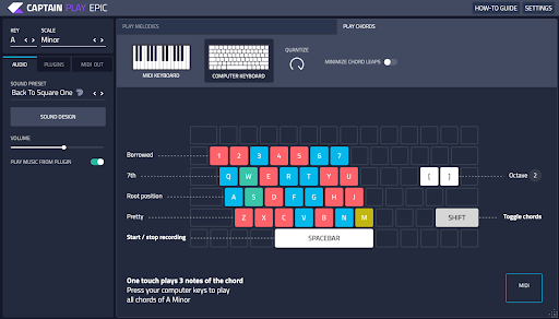 Captain Play Epic Computer Keyboard