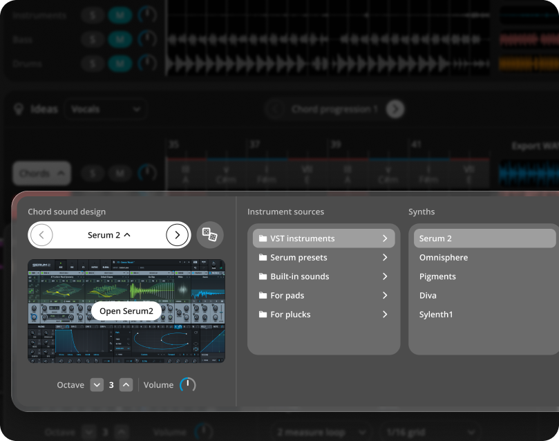 Use your own VSTs inside Wingman