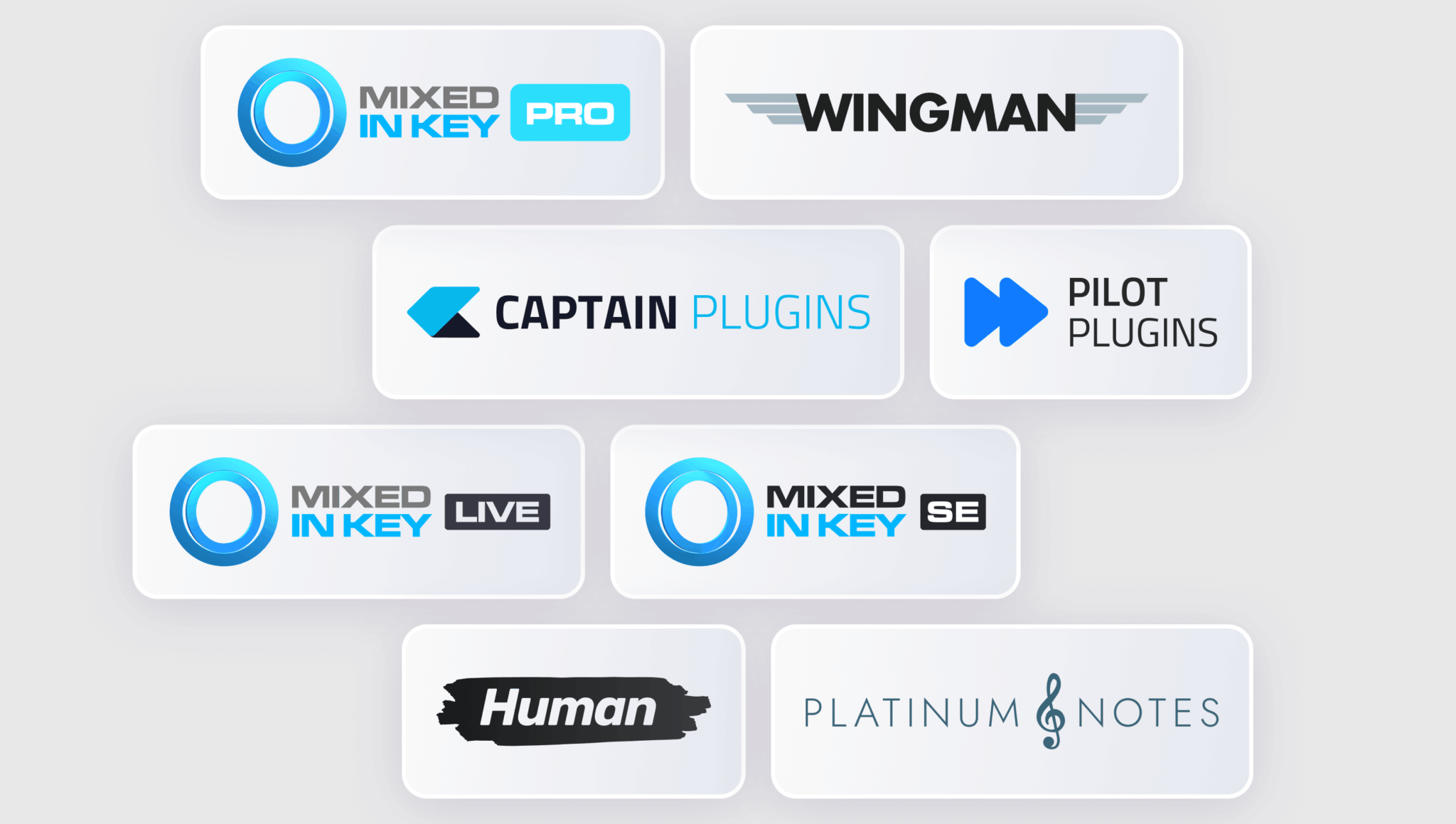 Preview of official Mixed In Key logos