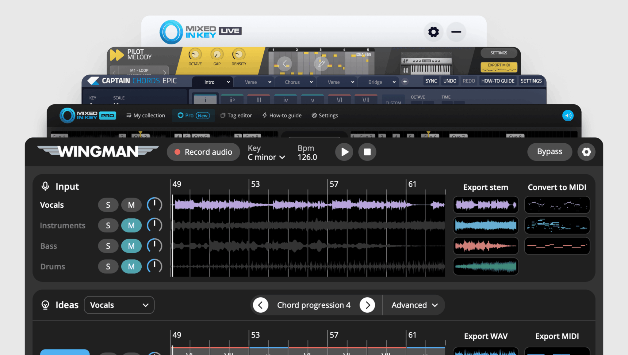 Preview of Mixed In Key software product images